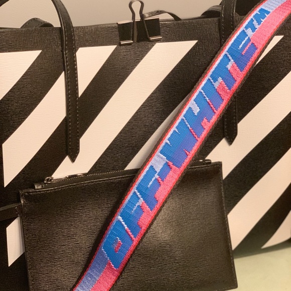 Off-White Binder Clip Tote Saffiano Leather – Virgil Abloh Era - Picture 6 of 7